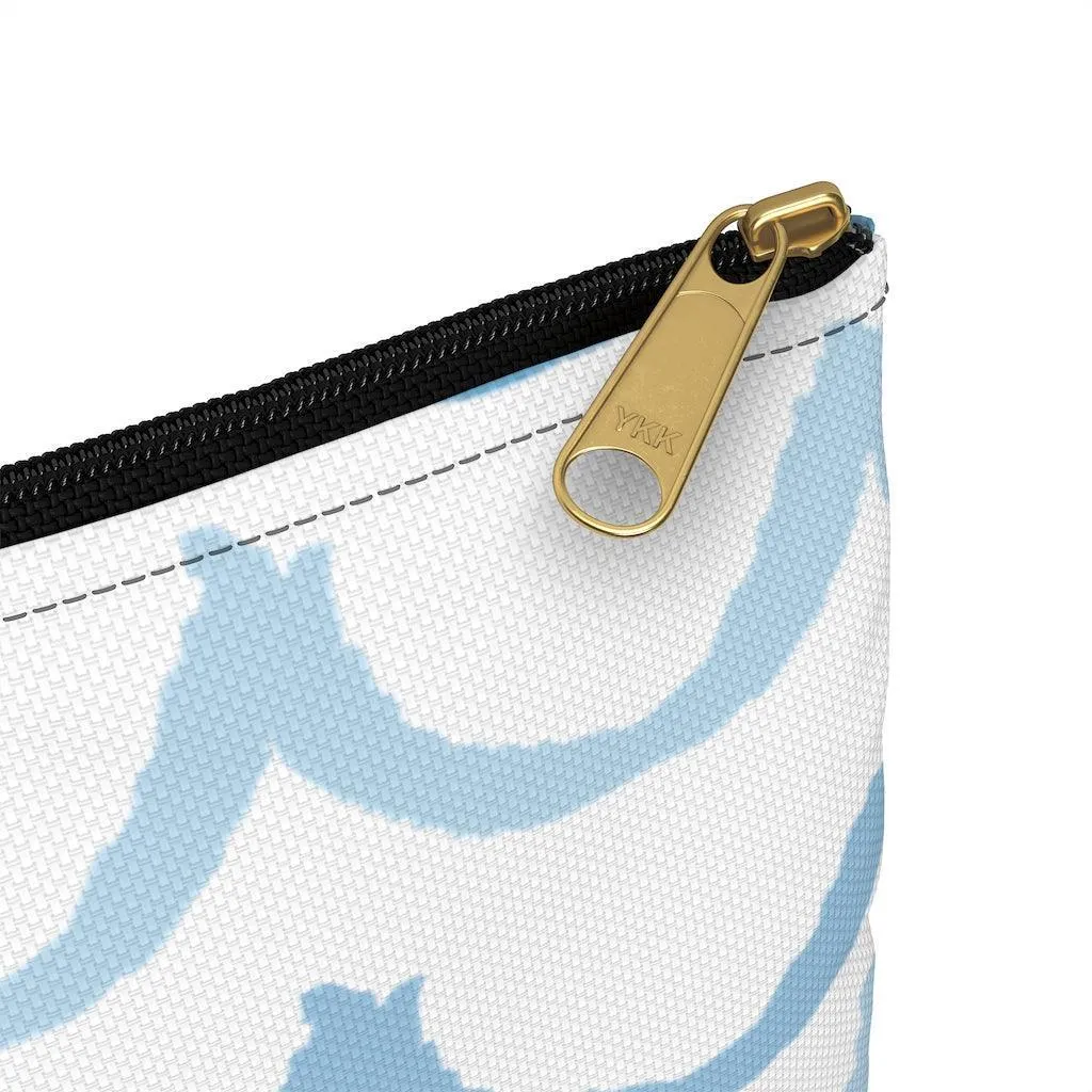 Waves Watercolor Travel Bag