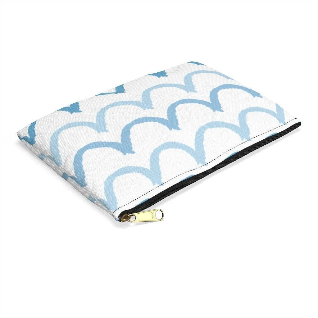 Waves Watercolor Travel Bag