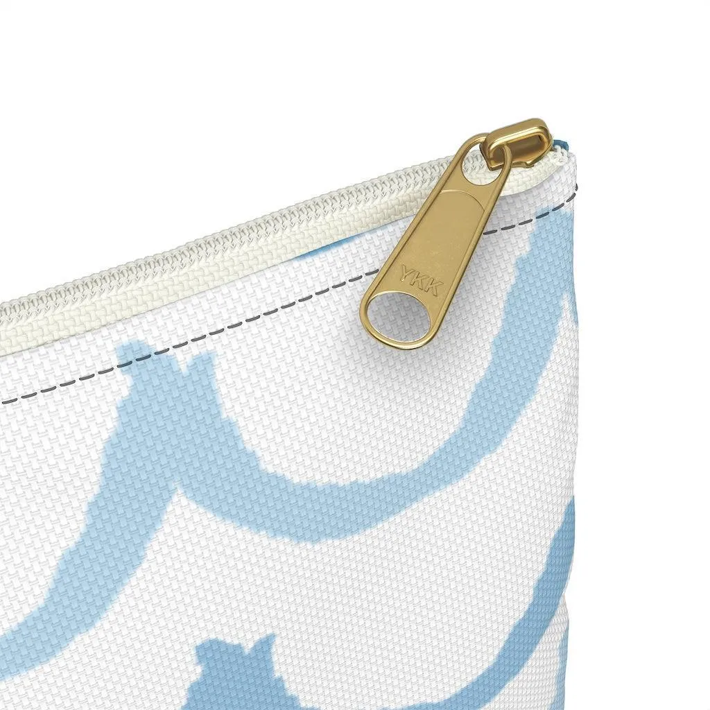 Waves Watercolor Travel Bag