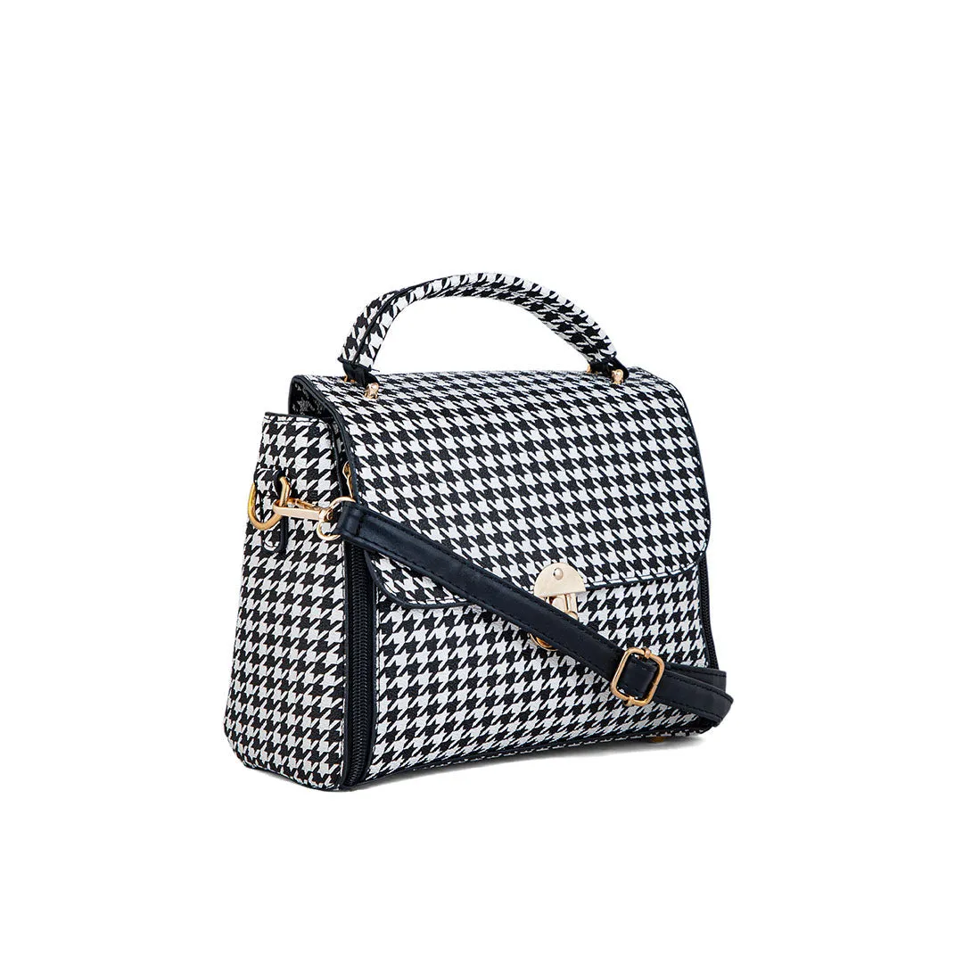 White Formal Hand Bag P36281