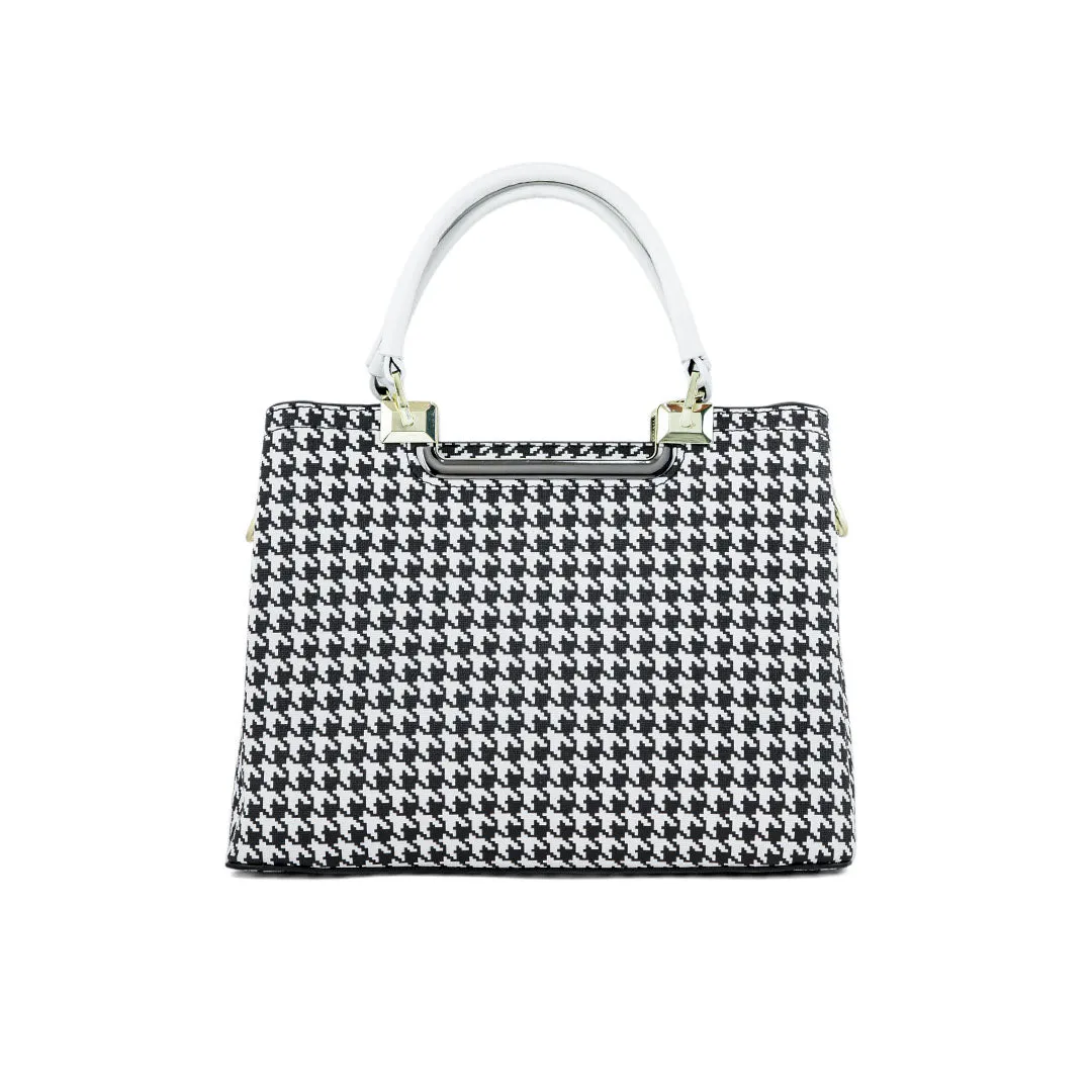 White Formal Hand Bag P36286