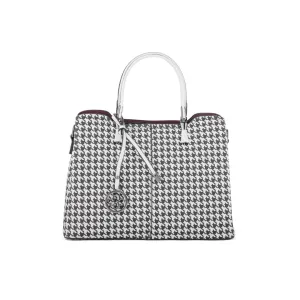 White Formal Hand Bag P36291