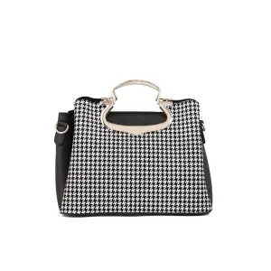 White Formal Hand Bag P55649