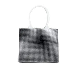 White Formal Hand Bag P55652