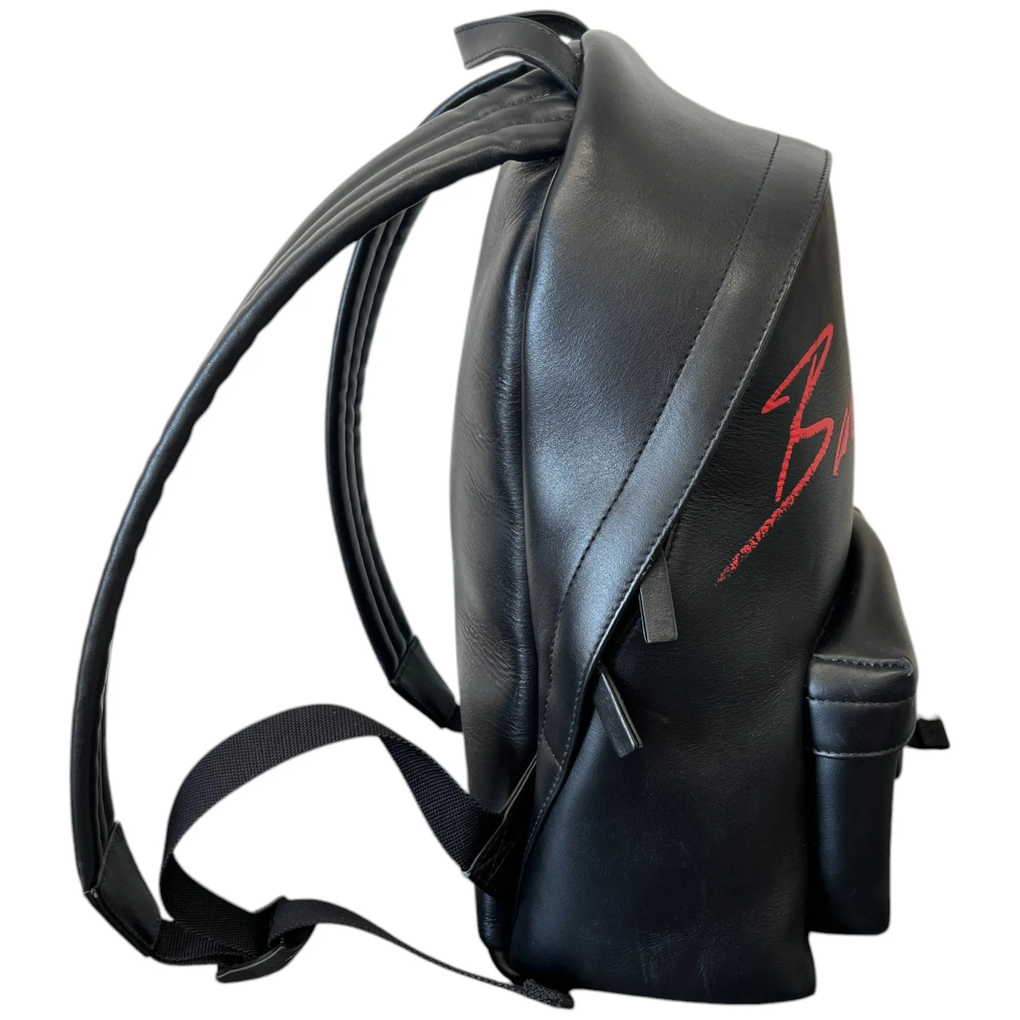 Women's Logo Print Backpack Black