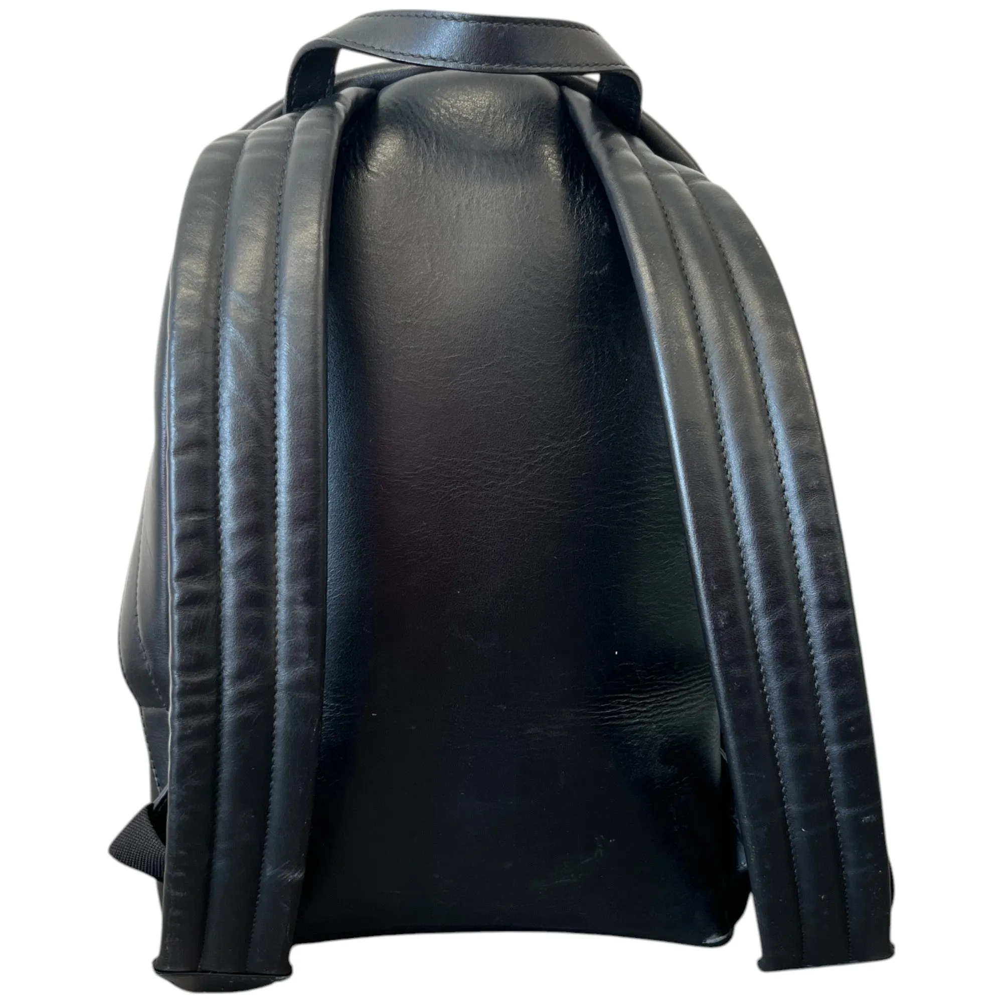 Women's Logo Print Backpack Black
