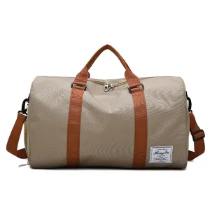 Women's Oxford Gym Bag with Shoe Compartment and Custom Logo
