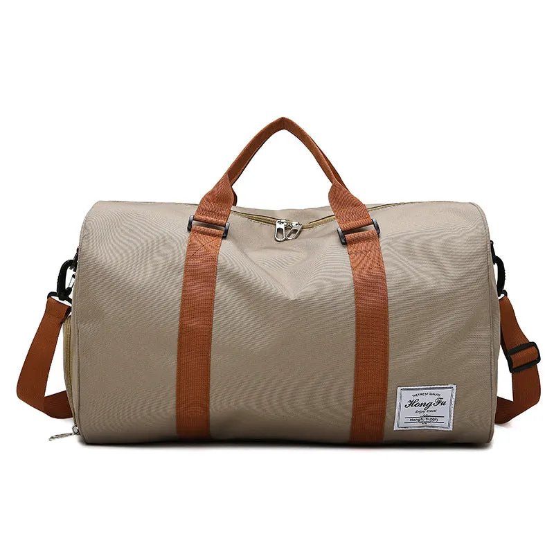 Women's Oxford Gym Bag with Shoe Compartment and Custom Logo