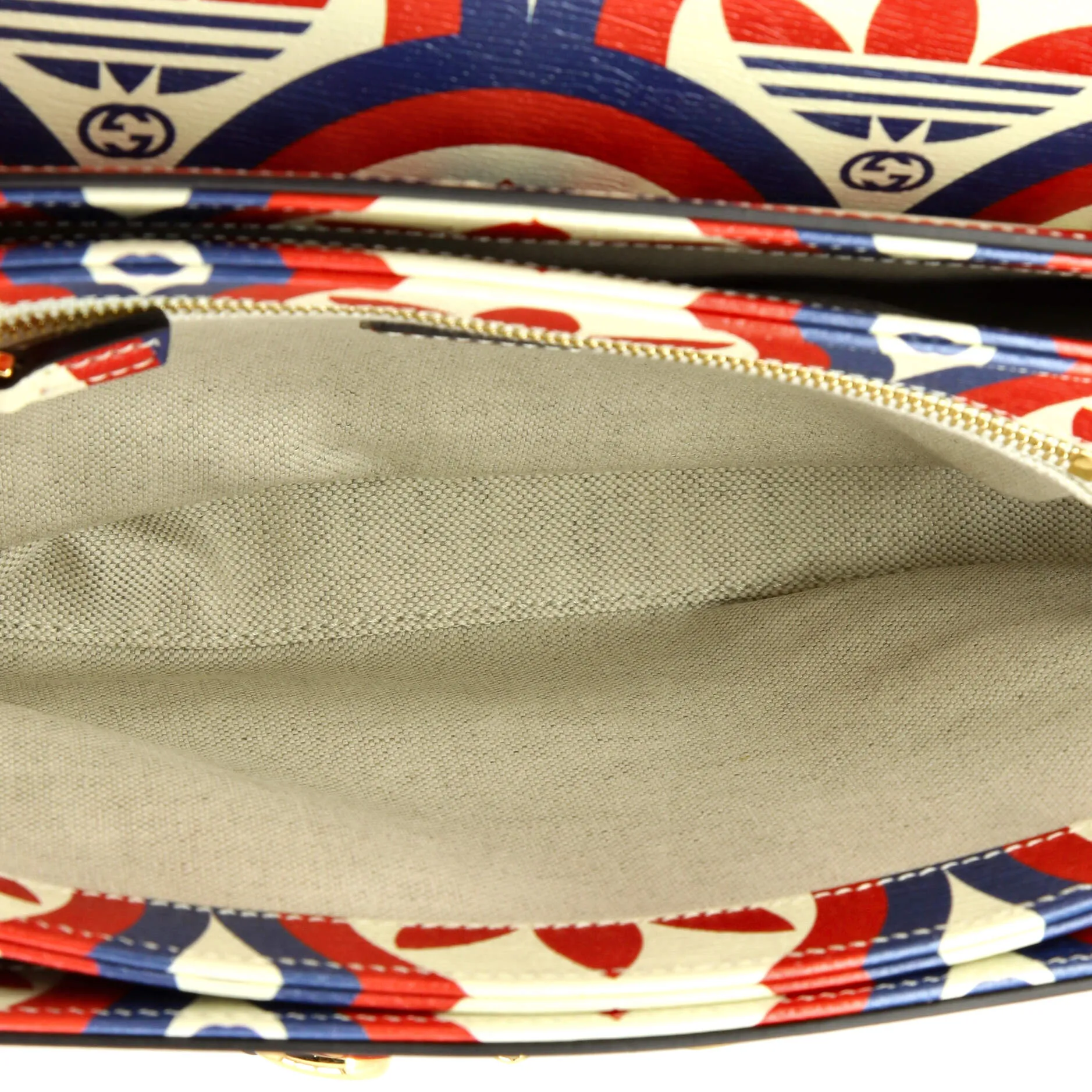 x Adidas Horsebit 1955 Shoulder Bag Printed Leather Small