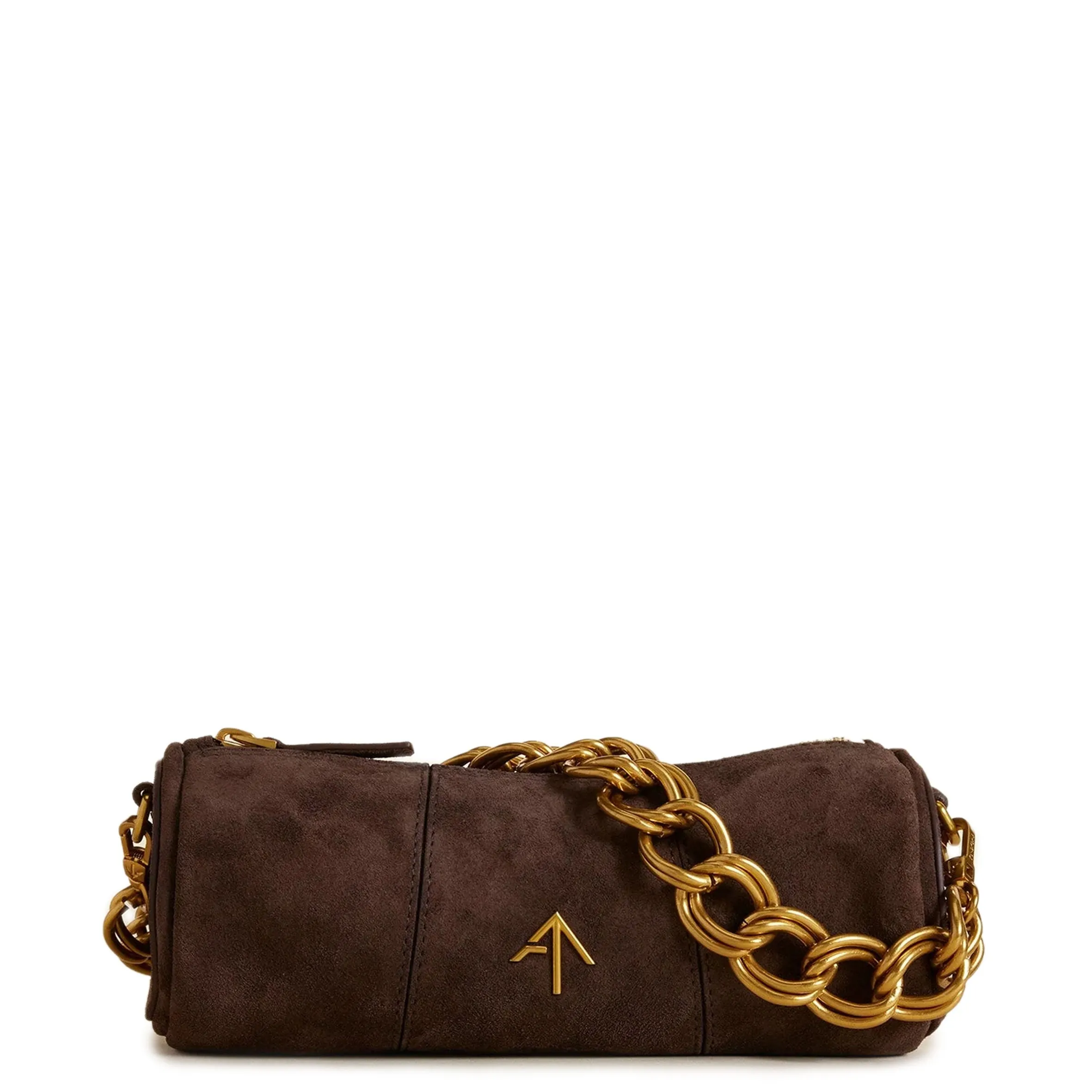 XX Mini Cylinder Suede, Deep Brown