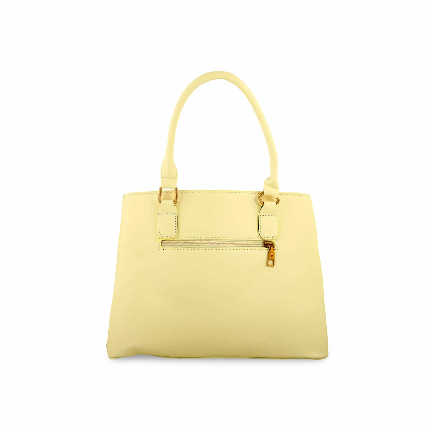 Yellow Formal Hand Bag For Ladies P36152
