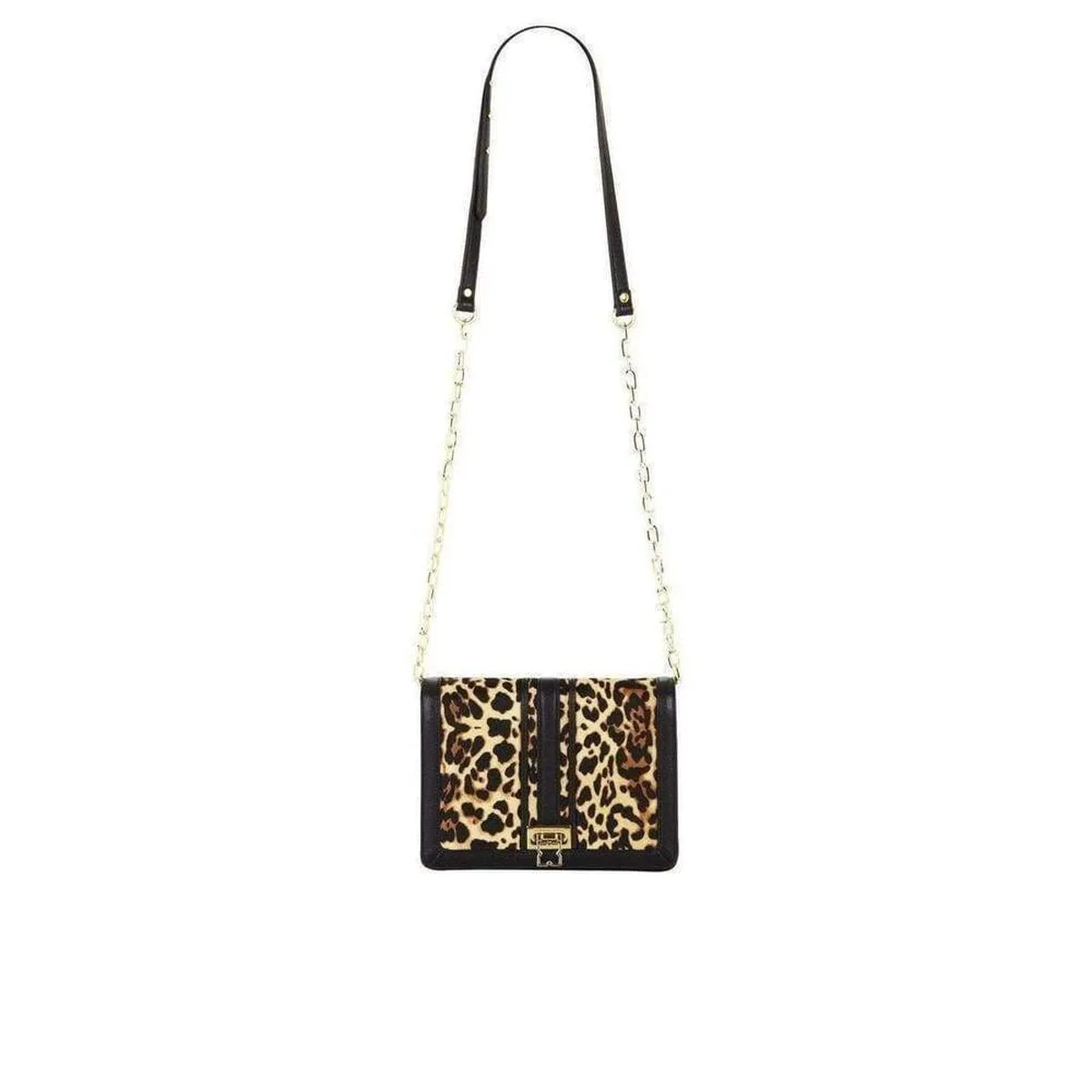 Ysabel Cheetah Print Shoulder Bag