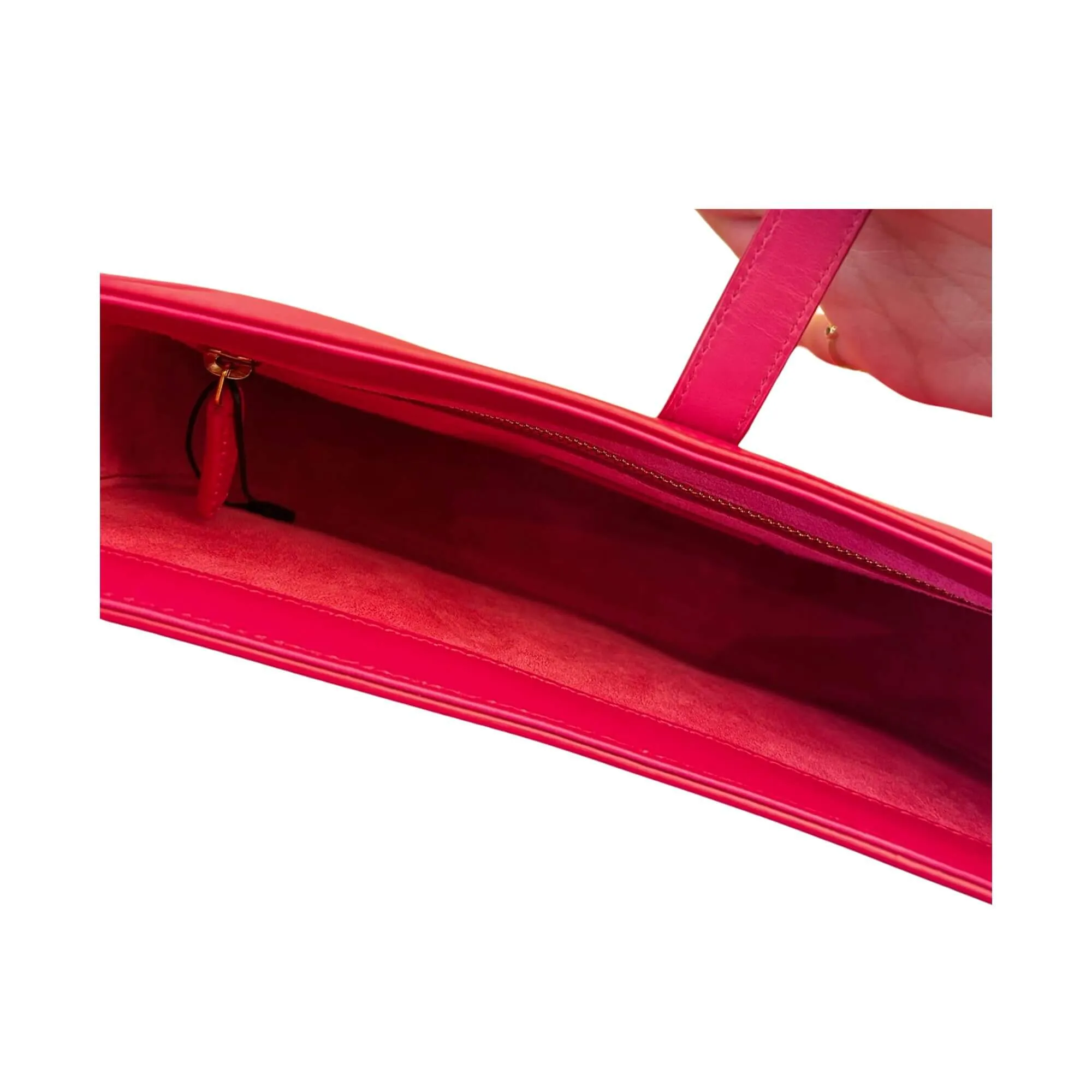 YVES SAINT LAURENT PINK LE 5  7 SHOULDER BAG