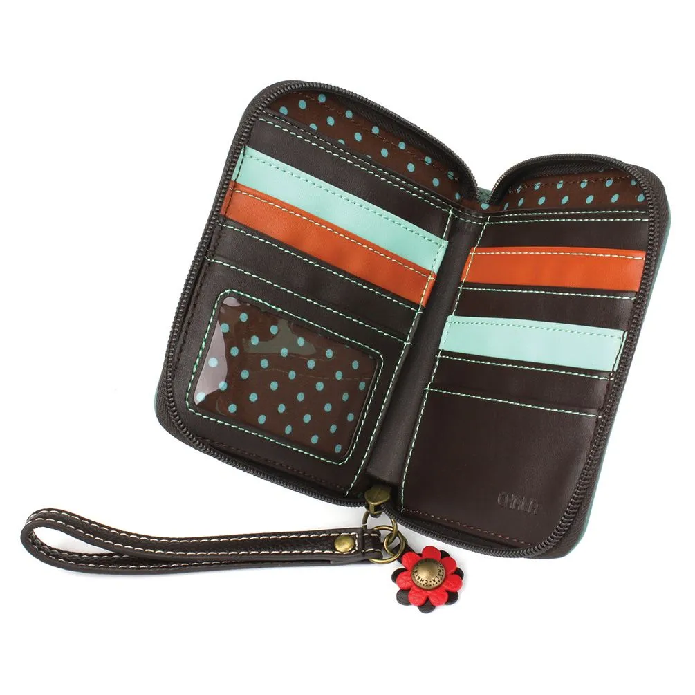 Zip Around Wallet - Bicycle