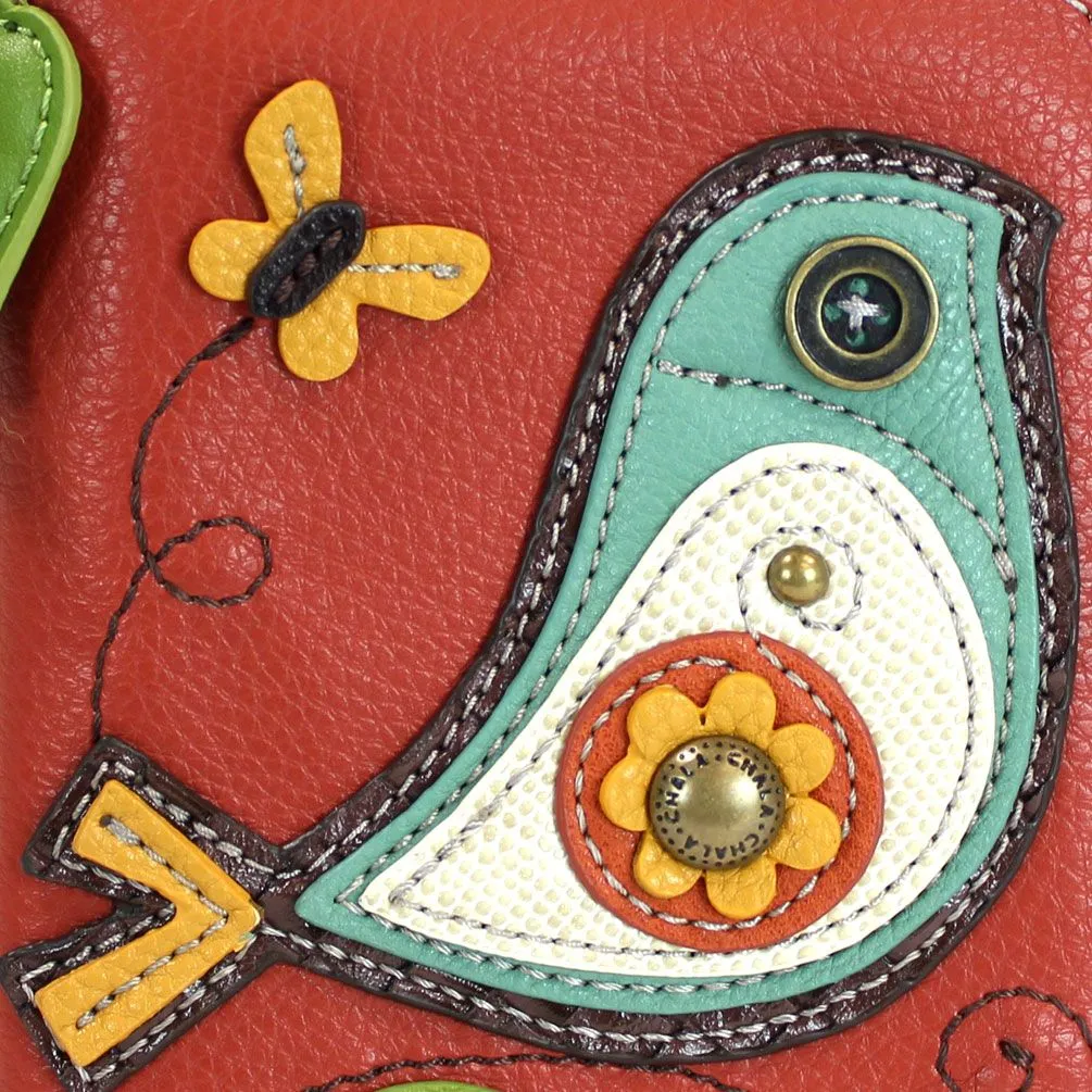 Zip Around Wallet - Bird II