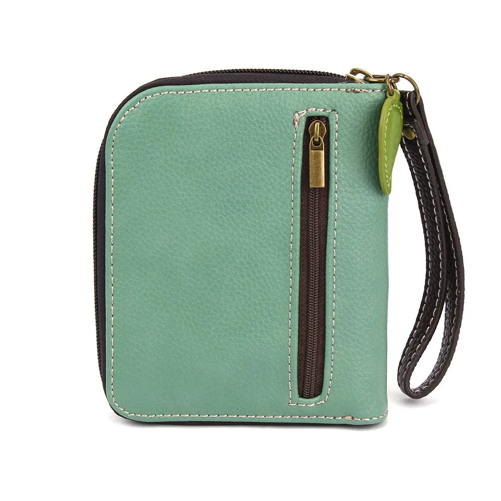 Zip Around Wallet - Blue Bird