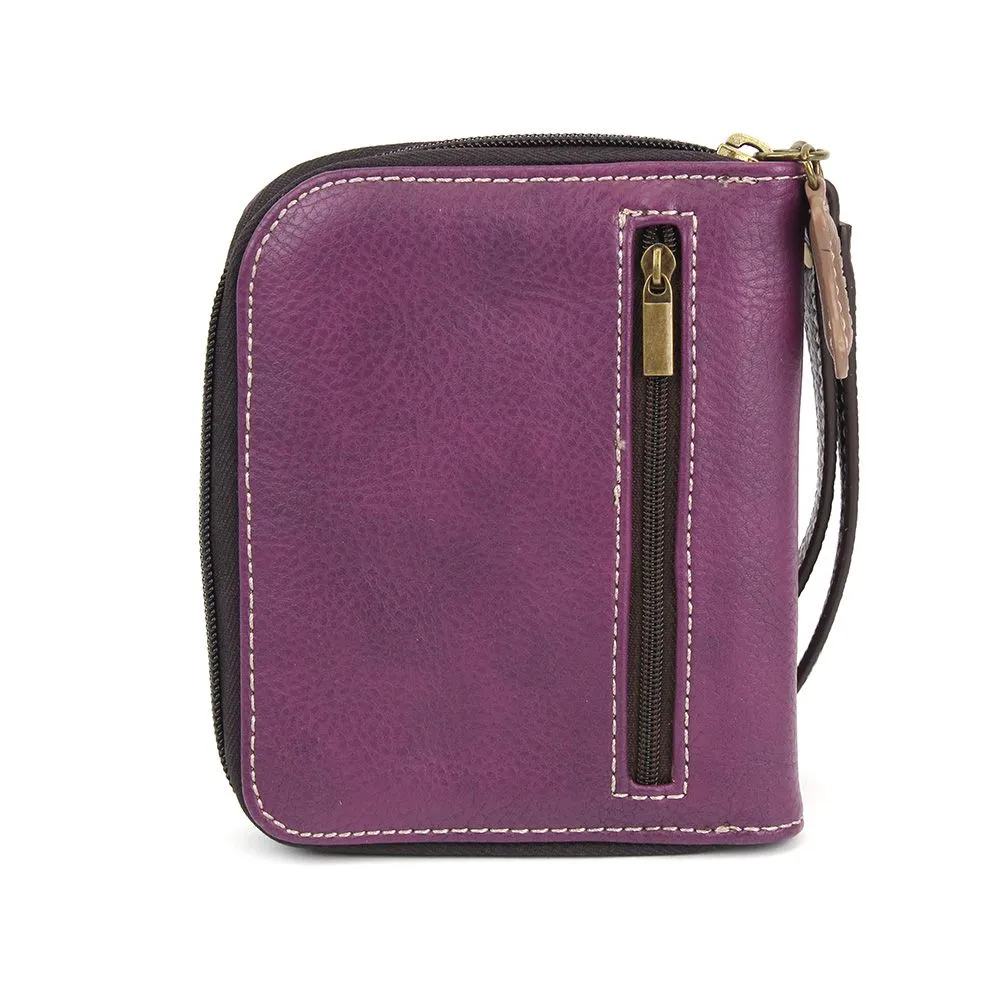 Zip Around Wallet - Boston Terrier