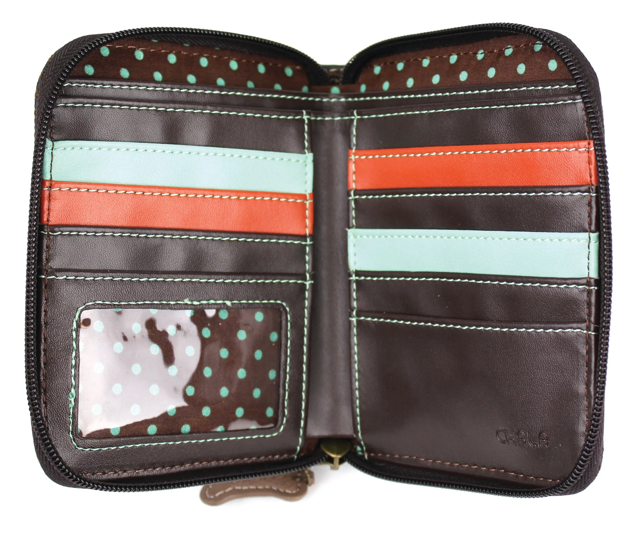Zip Around Wallet - Bulldog