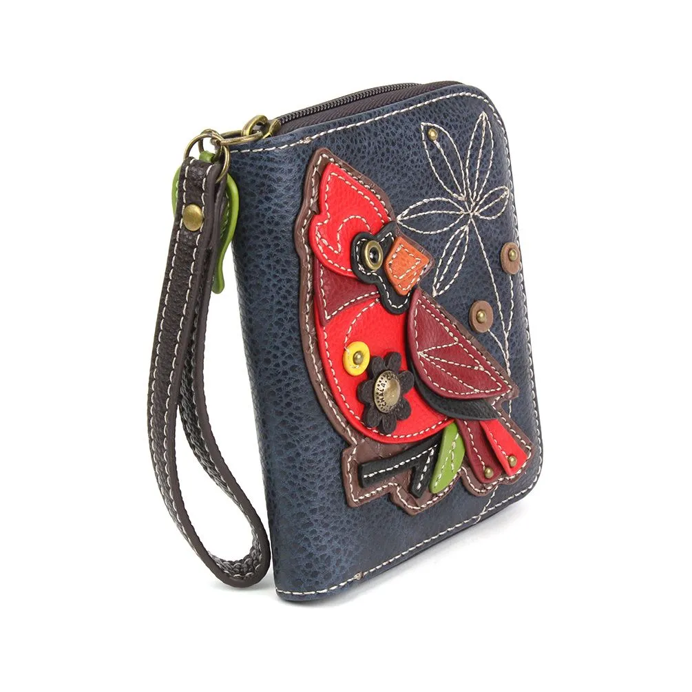 Zip Around Wallet - Cardinal