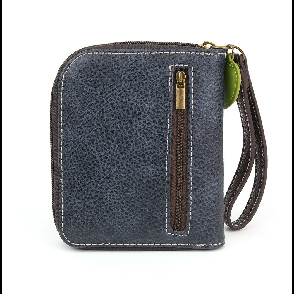 Zip Around Wallet - Cardinal