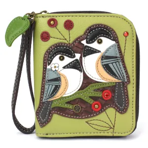 Zip Around Wallet - Chickadee