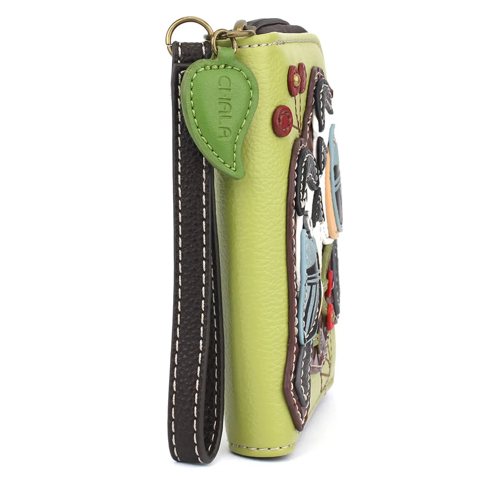 Zip Around Wallet - Chickadee