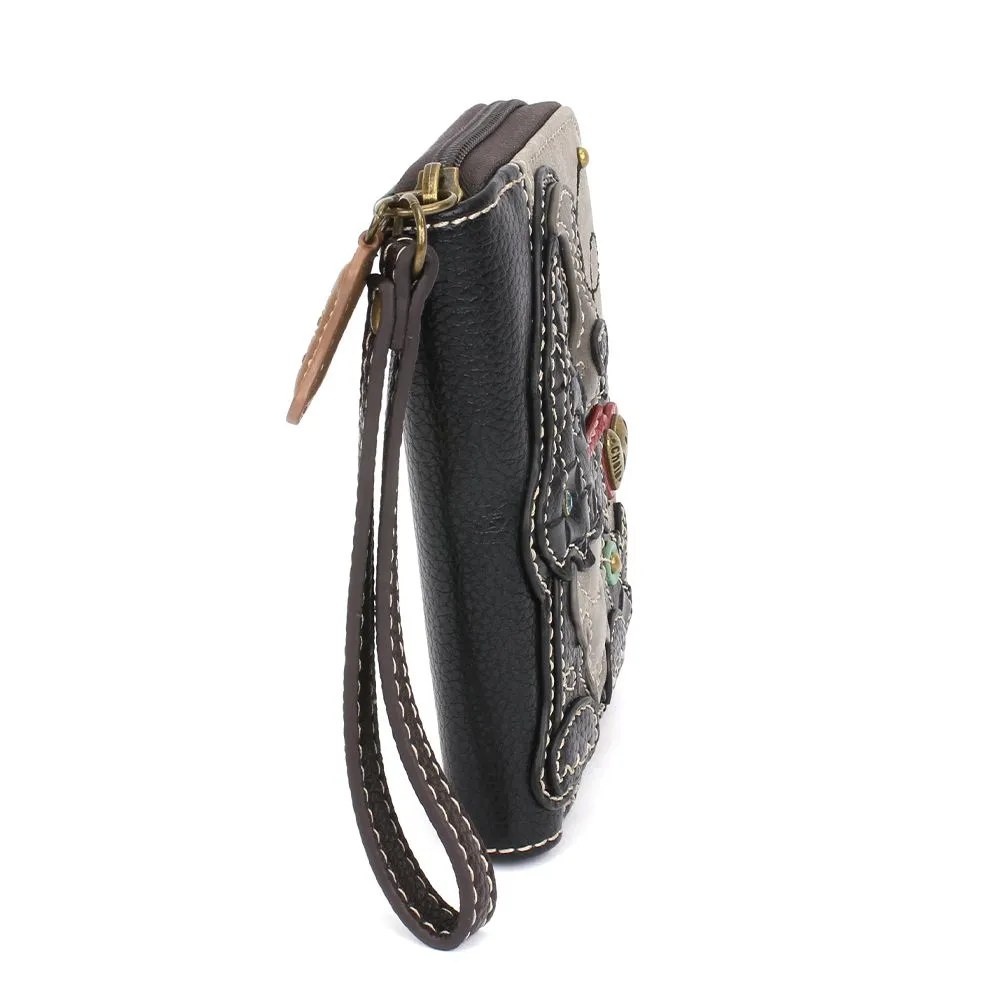 Zip Around Wallet - Cocker Black