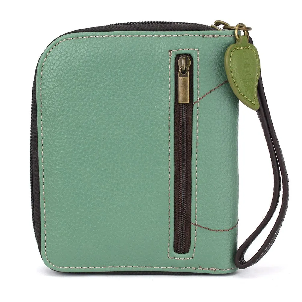 Zip Around Wallet - Cow