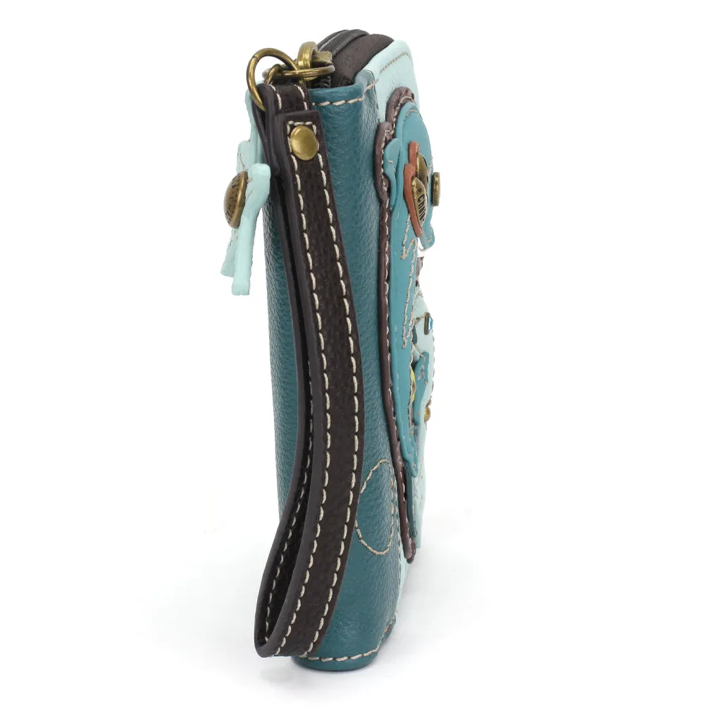 Zip Around Wallet - Dolphin
