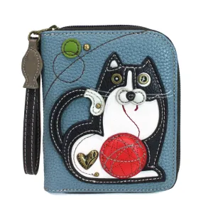 Zip Around Wallet - Fat Cat