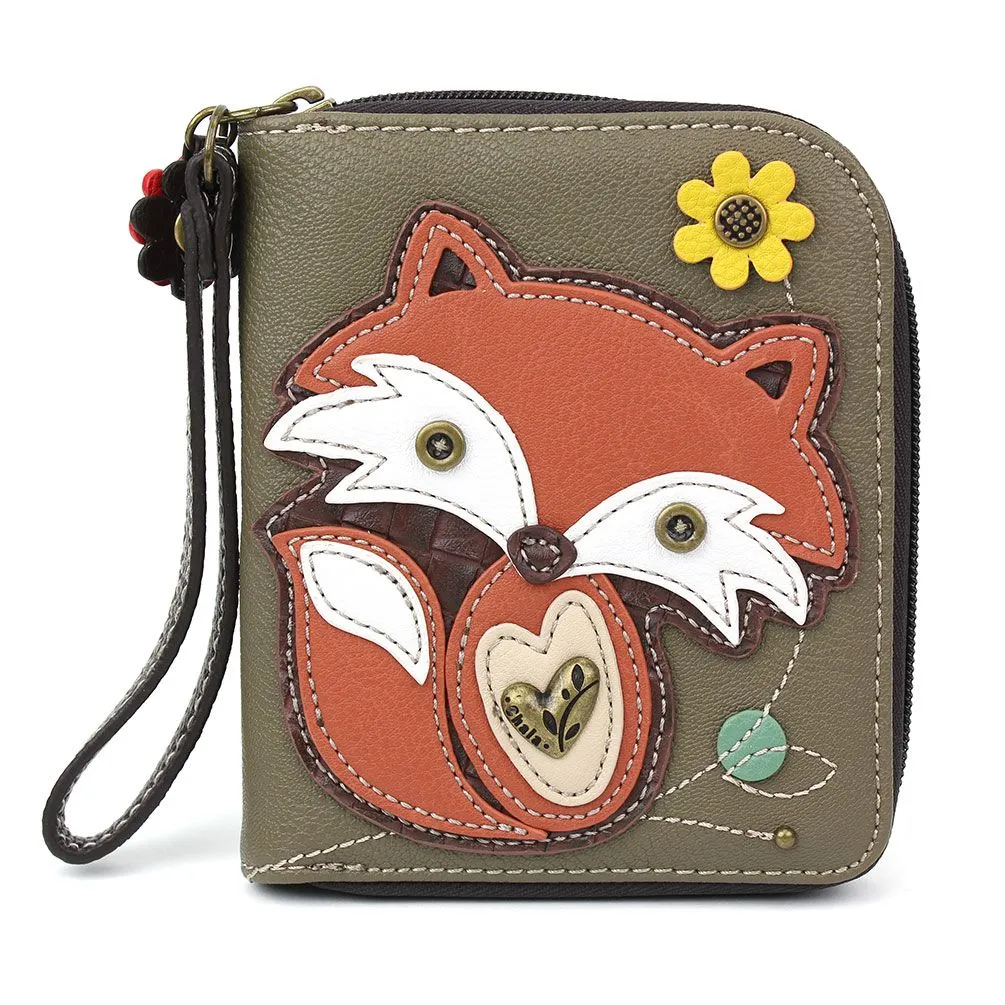 Zip Around Wallet - Fox