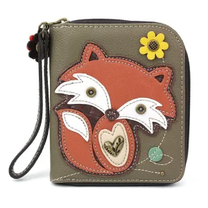Zip Around Wallet - Fox