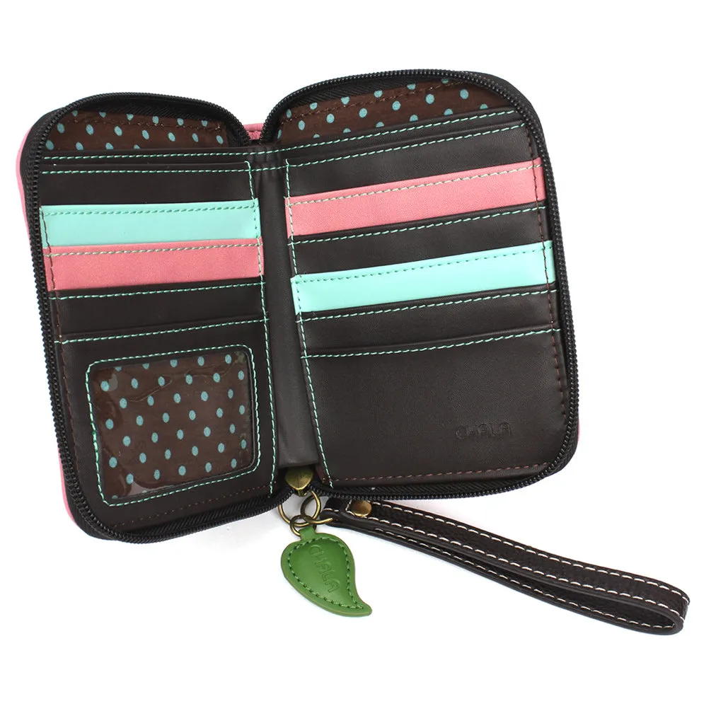 Zip-Around Wallet - Hummingbird A