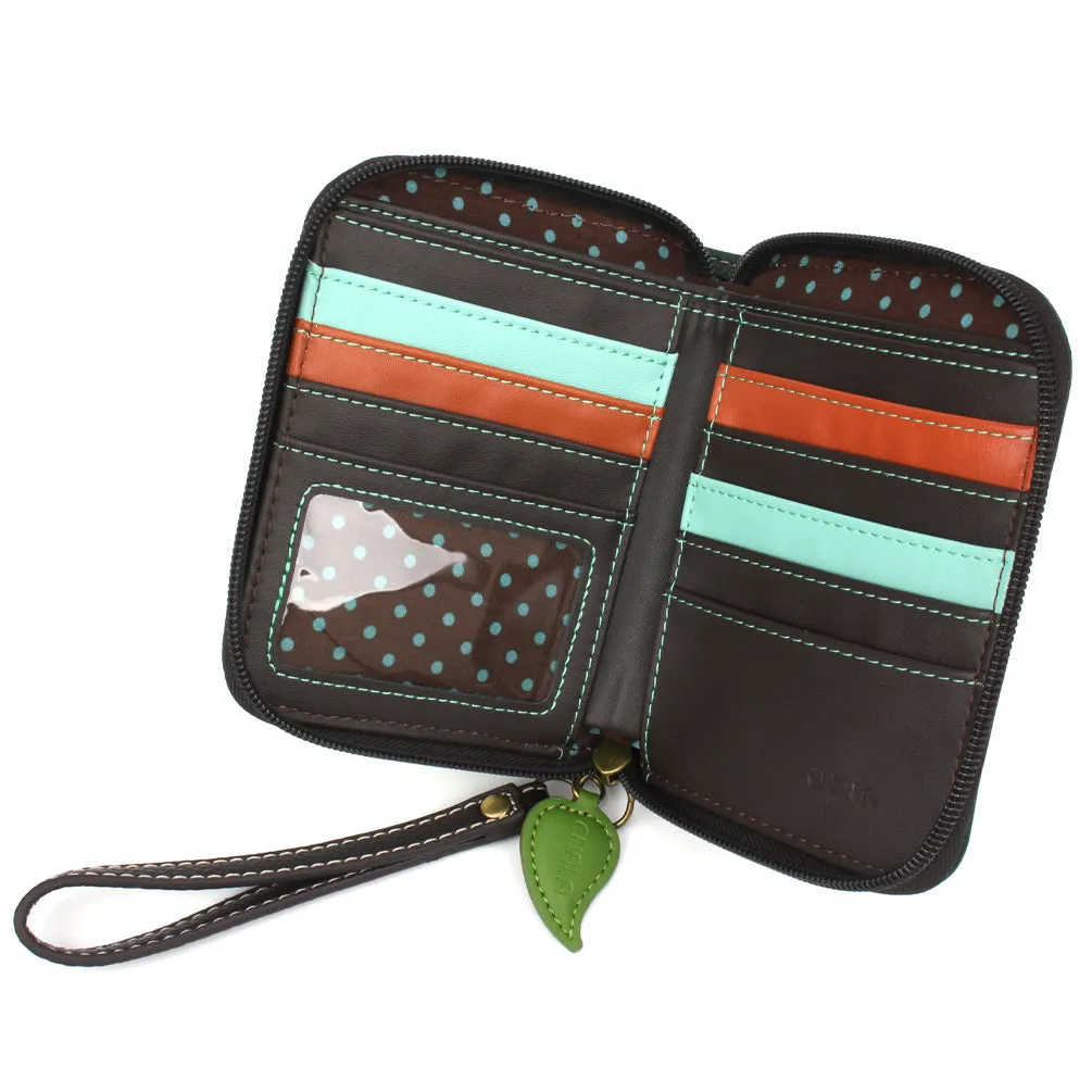 Zip Around Wallet - Lily Frog