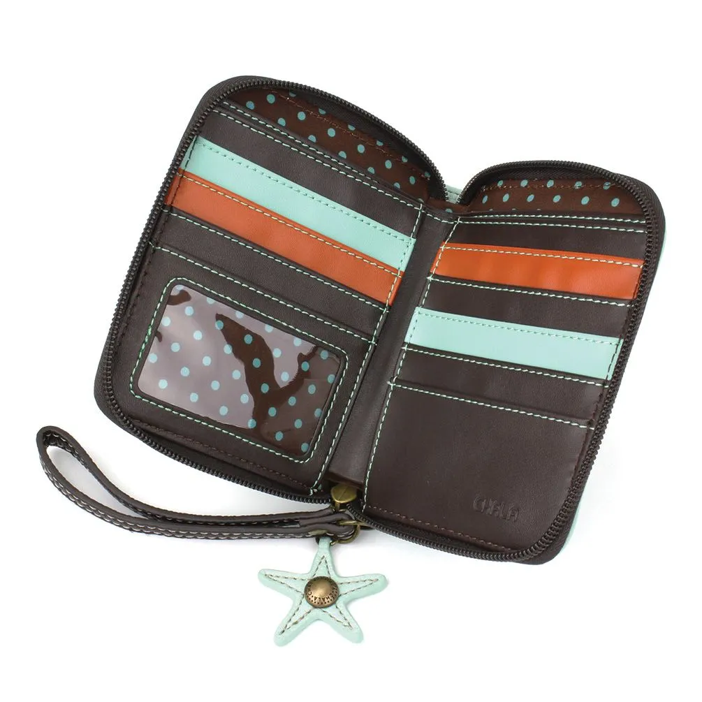 Zip Around Wallet - Mermaid A
