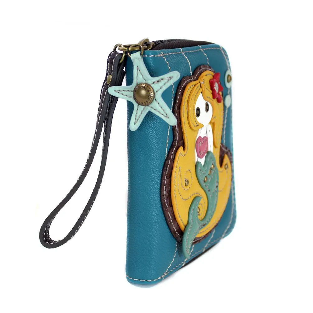 Zip Around Wallet - Mermaid