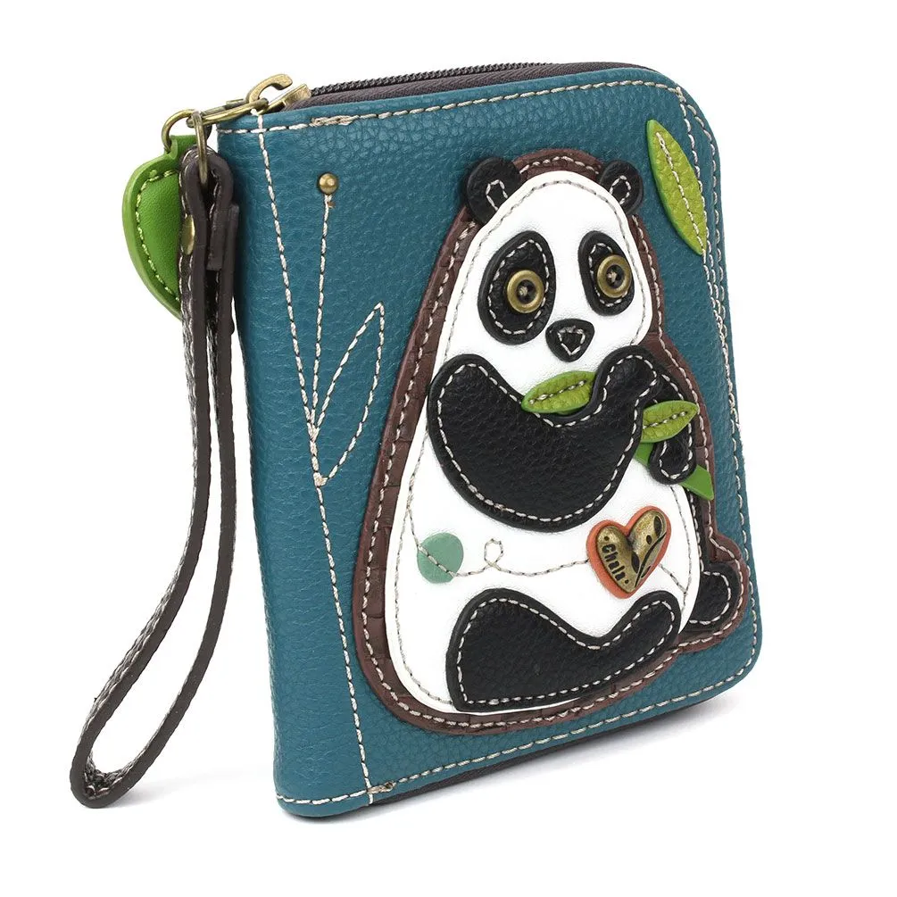 Zip Around Wallet - New Panda