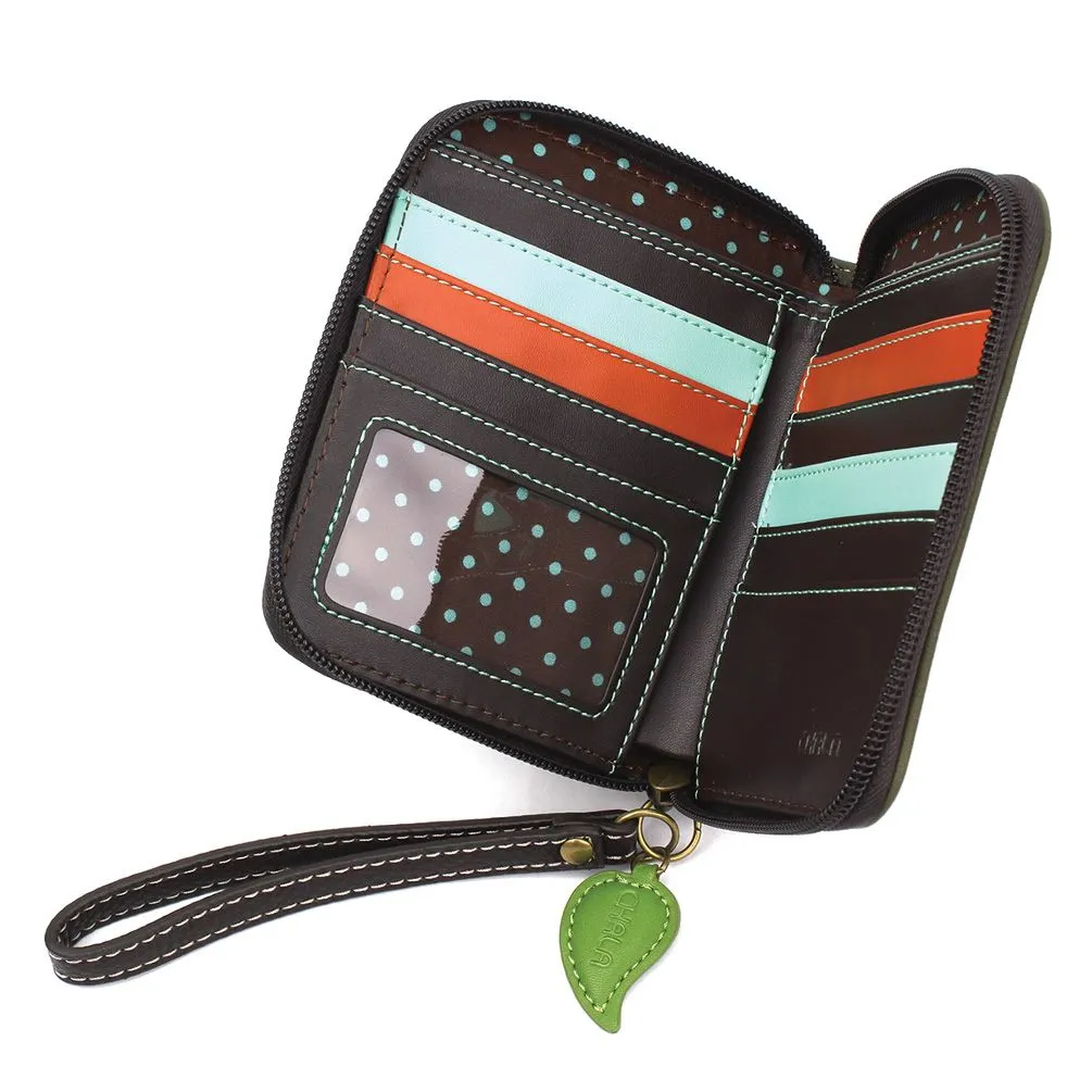 Zip Around Wallet - Owl A