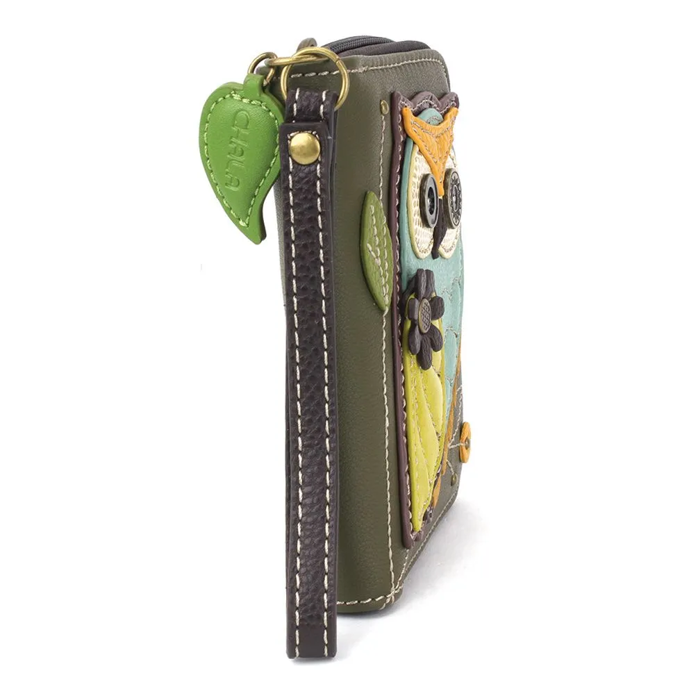 Zip Around Wallet - Owl A