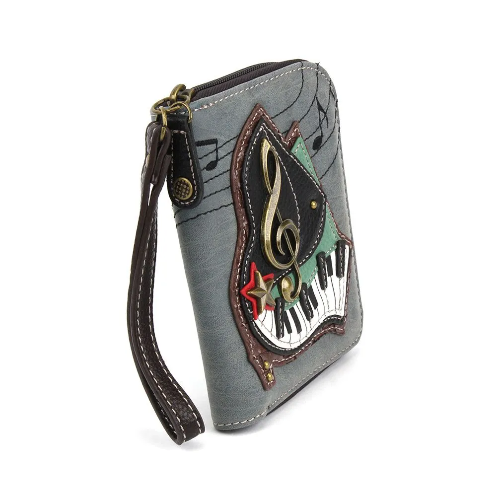 Zip Around Wallet - Piano