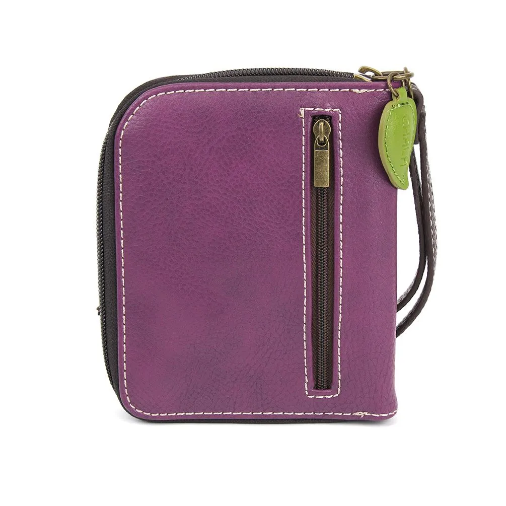 Zip Around Wallet - Pink Elephant