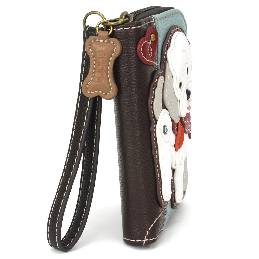 Zip Around Wallet - Poodle A