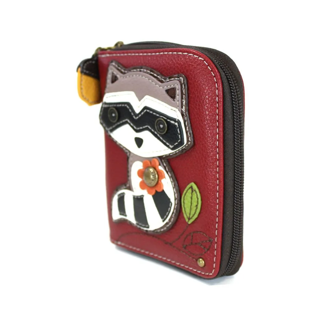 Zip Around Wallet - Raccoon