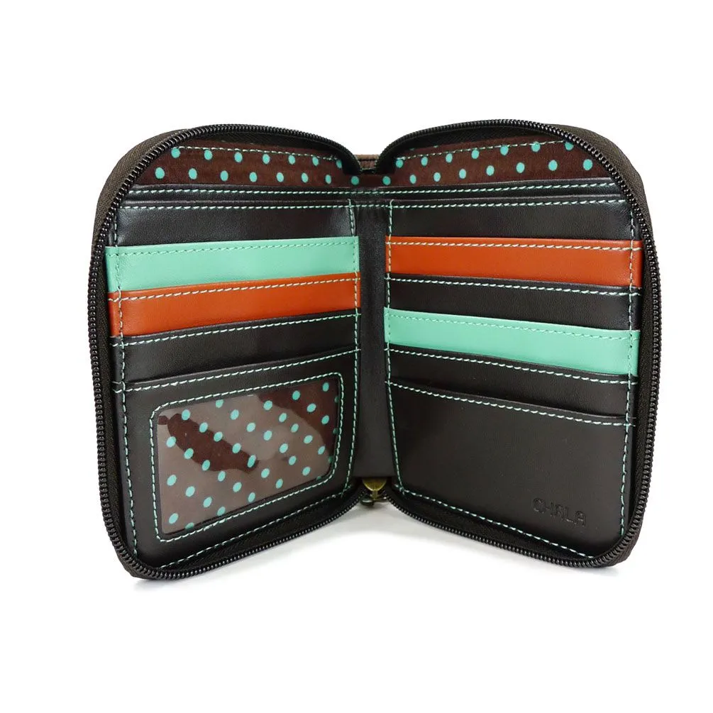 Zip Around Wallet - Raccoon