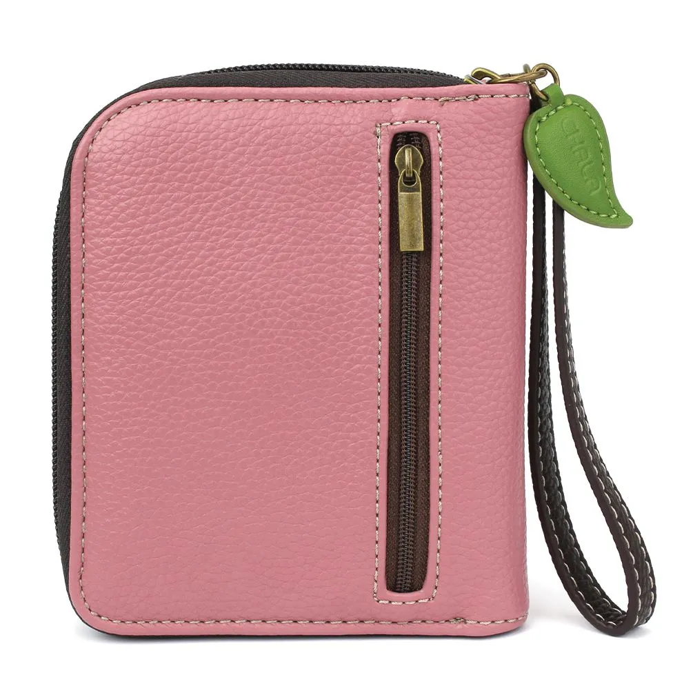 Zip Around Wallet - Rose