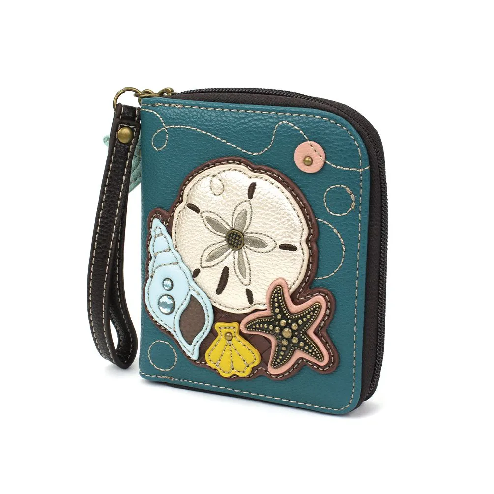 Zip Around Wallet - Sand Dollar