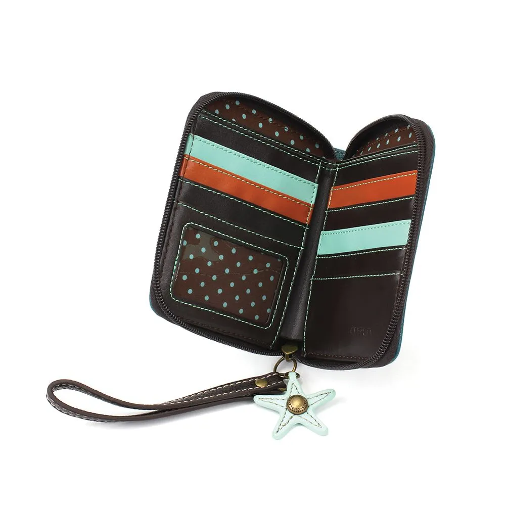 Zip Around Wallet - Sand Dollar