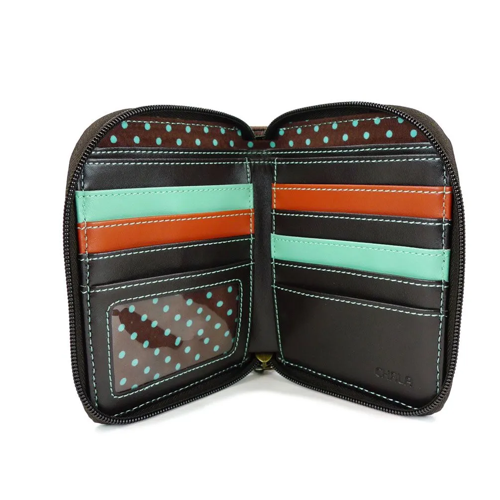 Zip Around Wallet - Sea Turtle