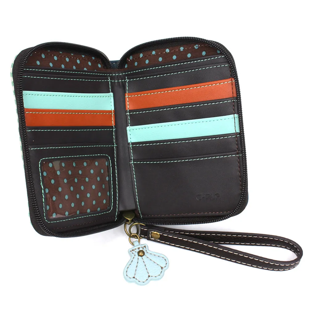 Zip-Around Wallet - Turtle A