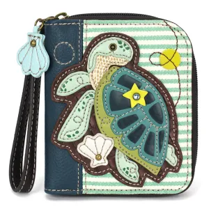 Zip-Around Wallet - Turtle A